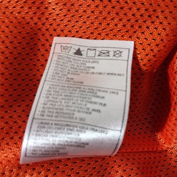 Virginia Tech Jacket Team Apparel Nike M Full Zip Athletic Maroon Orange Hokies - Picture 15 of 16